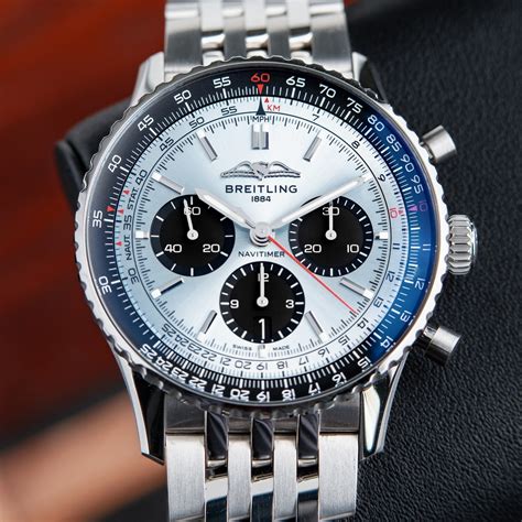 breitling b01 42 ice blue|chronograph Breitling navitimer.